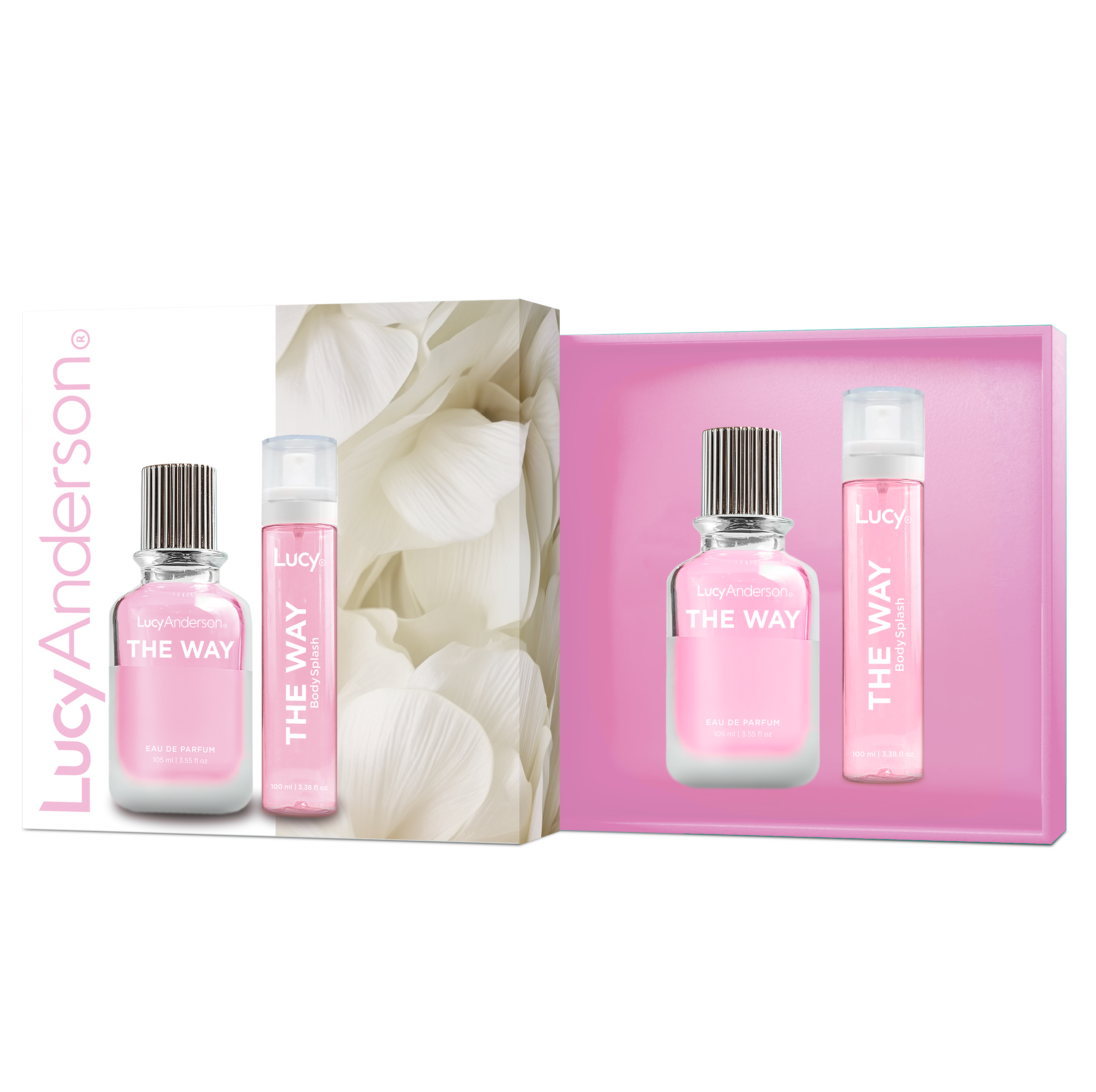LUCY ANDERSON SET EDP THE WAY X 105 ML. Y BODY SPLASH X 100 ML.